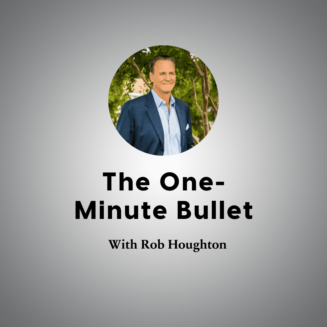 The one minute bullet with rob hughton.